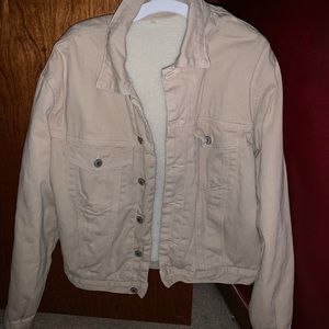 Tan Sherpa jacket